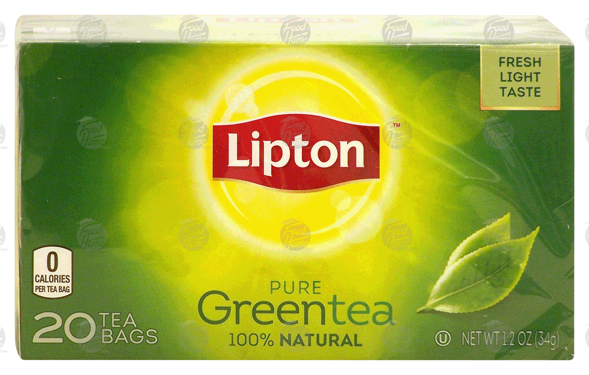 Lipton  pure green tea, 20 tea bags Full-Size Picture